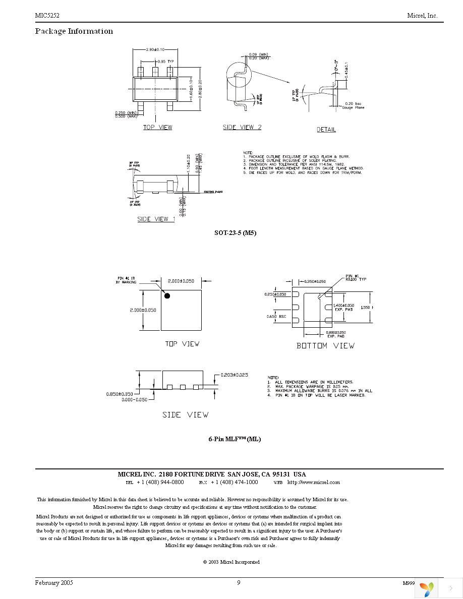 MIC5252-4.75YM5 TR Page 9